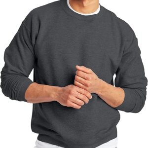 Hanes EcoSmart Fleece, Cotton-Blend Pullover